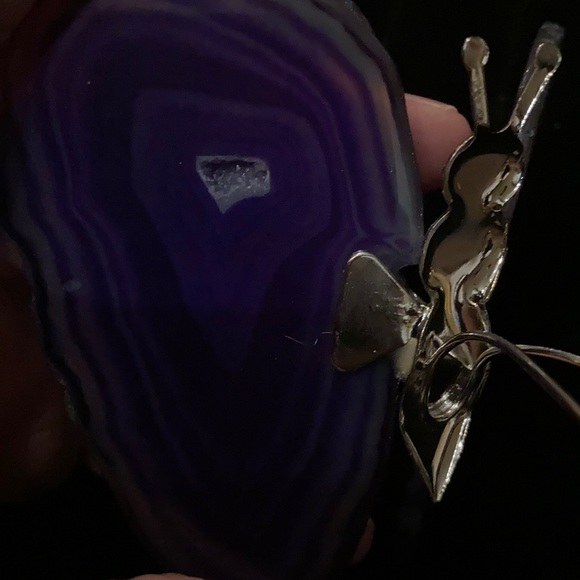 Purple Agate Butterfly - Picture 7 of 8